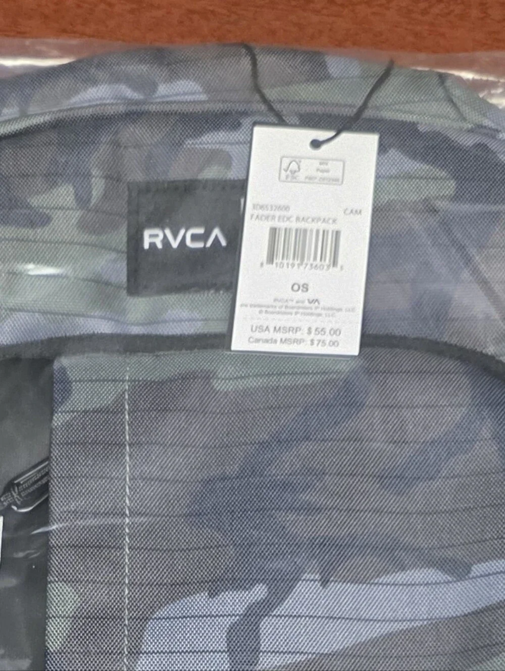 RVCA Fader EDC Camo Backpack (Rare)